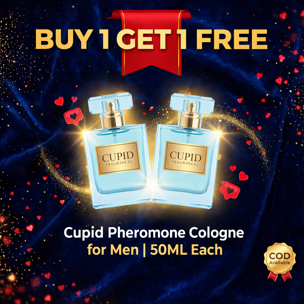 Unleash Your Inner Magnetism: Cupid Pheromone Cologne for Men (Pack of 2)