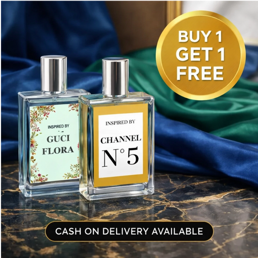 Aroma7 Perfume Pack: Inspired by Gucci Flora & Chanel N5 Eau De Parfum (50ml Pack of 2)