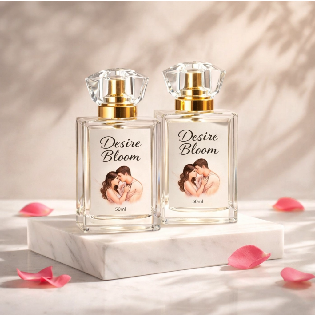 Desire Bloom Eau De Perfume: Romantic, Long-Lasting Fragrance 50ML (Pack of 2)