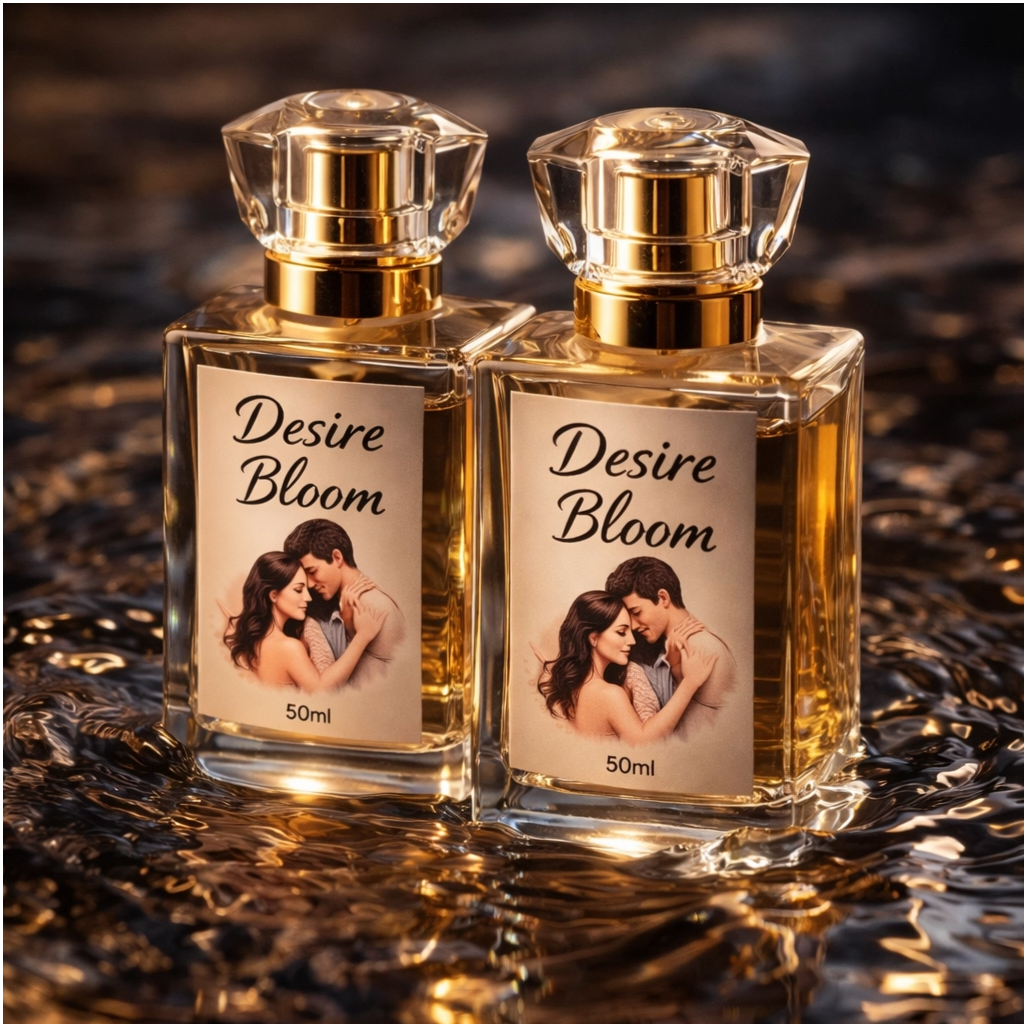 Desire Bloom Eau De Perfume: Romantic, Long-Lasting Fragrance 50ML (Pack of 2)